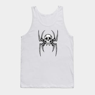 Spider Skull Tank Top
